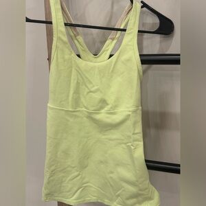 Lululemon Women's Yellow Tank Top 4